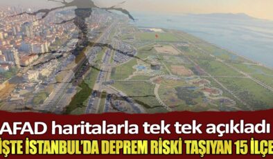 AFAD Uyardı: İstanbul Depremi İçin En Riskli İlçeler Açıklandı!