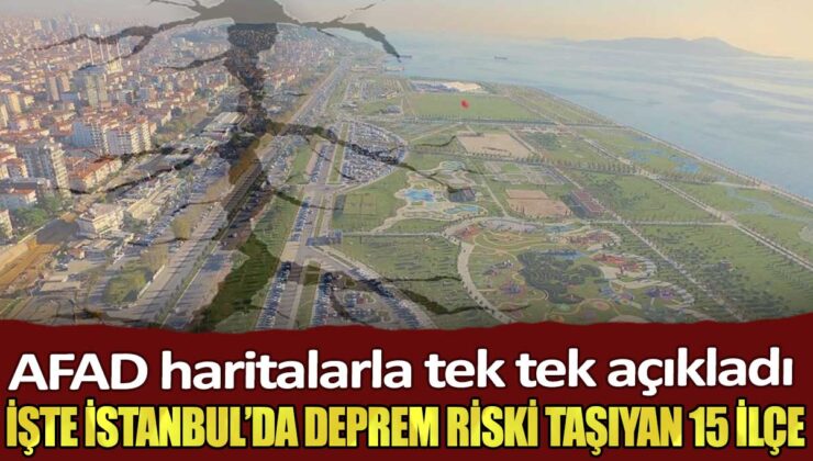 AFAD Uyardı: İstanbul Depremi İçin En Riskli İlçeler Açıklandı!