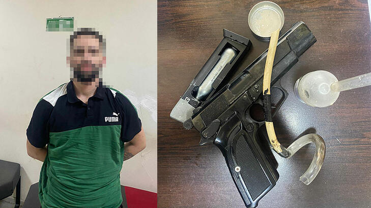 İzmir'in Bornova ilçesinde, polis ekiplerinin şüphe üzerine durdurup GBT sorgulaması