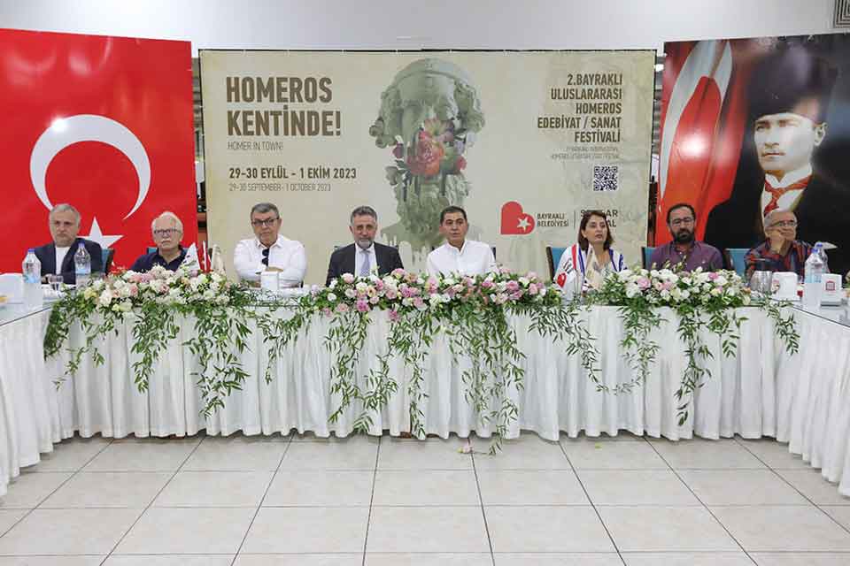 29 Eylül Cuma günü kapılarını açacak Bayraklı Homeros Festivali kapsamında