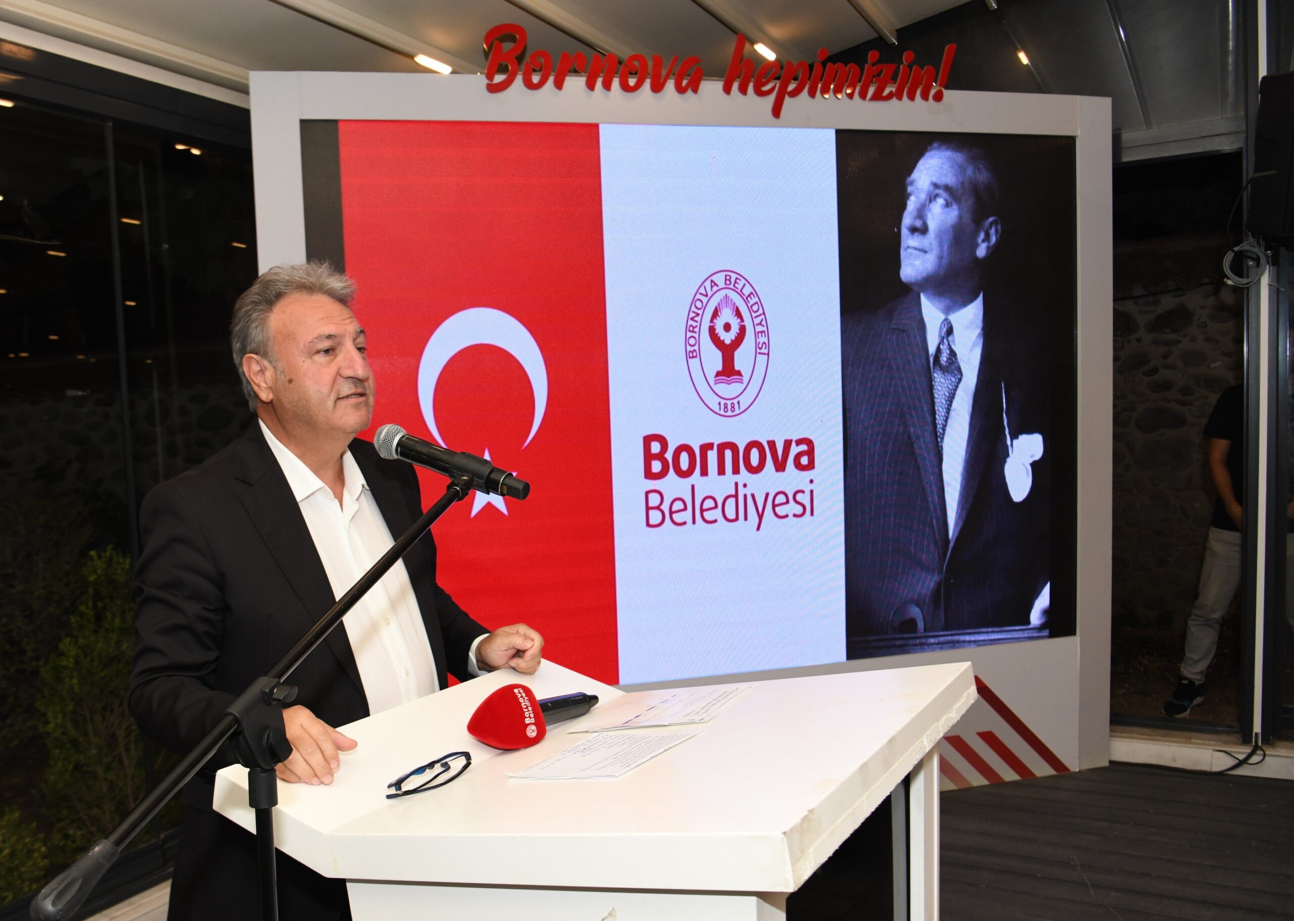 Başkan Mustafa İduğ, BOSSAN  ve Bornova Belediye Spor birlikteliğinin önemine