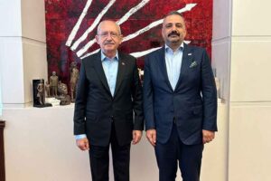 DEMOKRAT GÜNDEM- Aslanoğlu, CHP Genel Başkanı Kemal Kılıçdaroğlu’nu makamında ziyaret