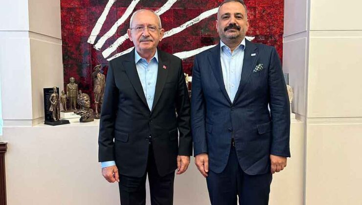 Yerel Seçimler ve Kurultay Hazırlıkları: Aslanoğlu’ndan Kılıçdaroğlu’na ziyaret