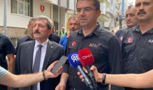 Afet ve Acil Durum Yönetimi (AFAD) Başkanı Okay Memiş, sel
