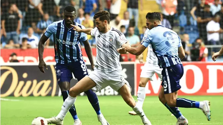 Süper Lig‘de erteleme maçında Adana Demirspor ile Beşiktaş kozlarını paylaştı. Mücadeleyi Adana
