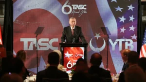 Cumhurbaşkanı Recep Tayyip Erdoğan, ABD'de yaptığı konuşmada, "Cezasız kalan her