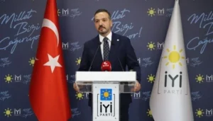 İYİ Parti Sözcüsü Kürşad Zorlu, Genel İdare Kurulu'nun (GİK) ardından