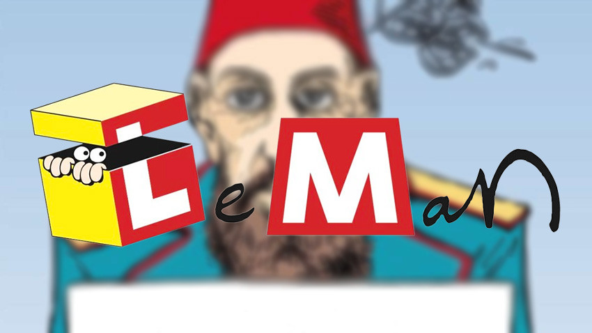 LeMan’dan ‘Abdülhamid’ göndermeli Filenin Sultanları şampiyonluğu kapağı! Haftalık mizah dergisi LeMan son sayısında, 2023 CEV Avrupa Şampiyonası finalinde Sırbistan’ı