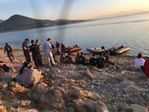 İZSU Genel Müdürlüğü denetimindeki alanda meydana gelen kazanın ardından ilk