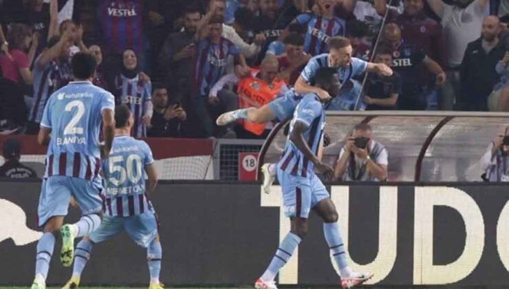 Derbinin Galibi Trabzonspor… Beşiktaş’ın yenilmezlik serisi son buldu