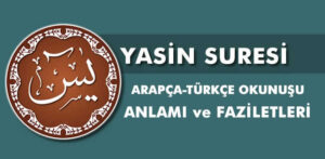 Yasin İslam alemindeki en önemli surelerden bir tanesidir. Mekke döneminde