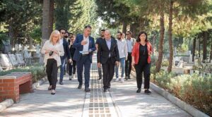 Sünger Kent İzmir Projesi ile yağmur suyu hasadına başladıklarını hatırlatan
