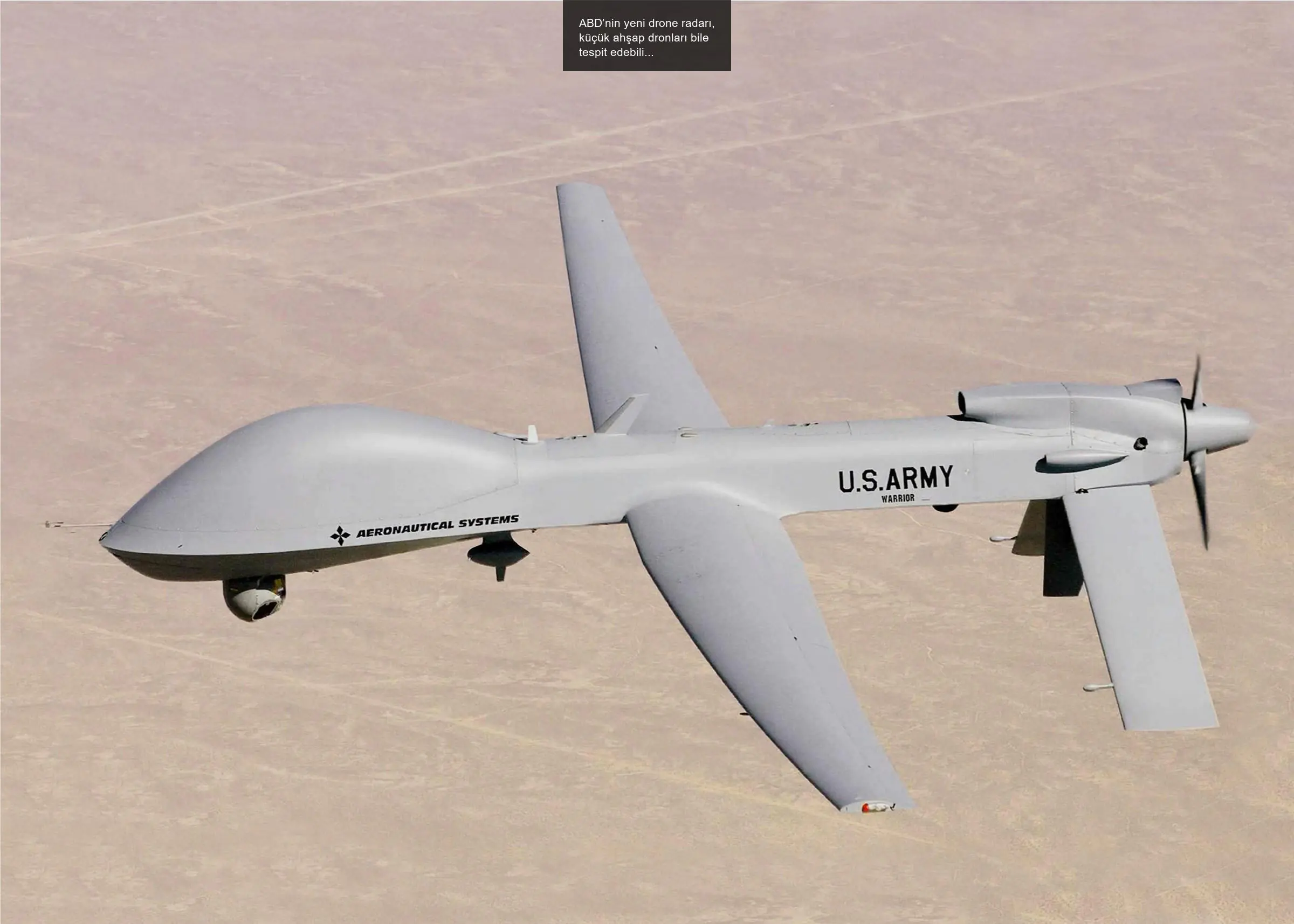 Amerikalı General Atomics şirketi, son teknoloji radar sistemi “Eagle Eye”