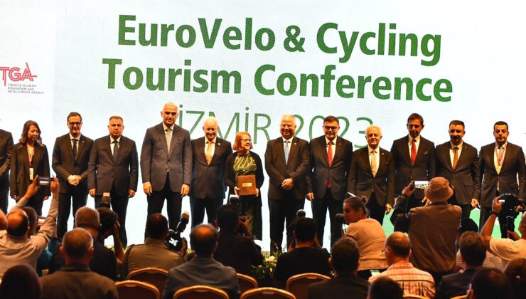 EuroVelo Bisikletli Turizm Konferansı İzmir’de başladı… Avrupa’nın bisikletçileri İzmir’de