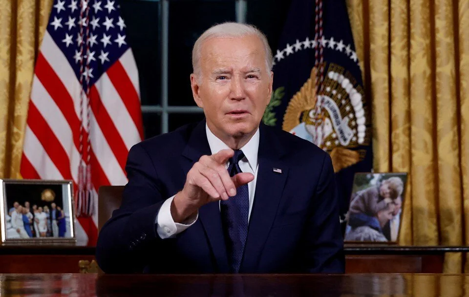Başkan Joe Biden, Beyaz Saray’dan ulusa seslendi ve Ukrayna ile