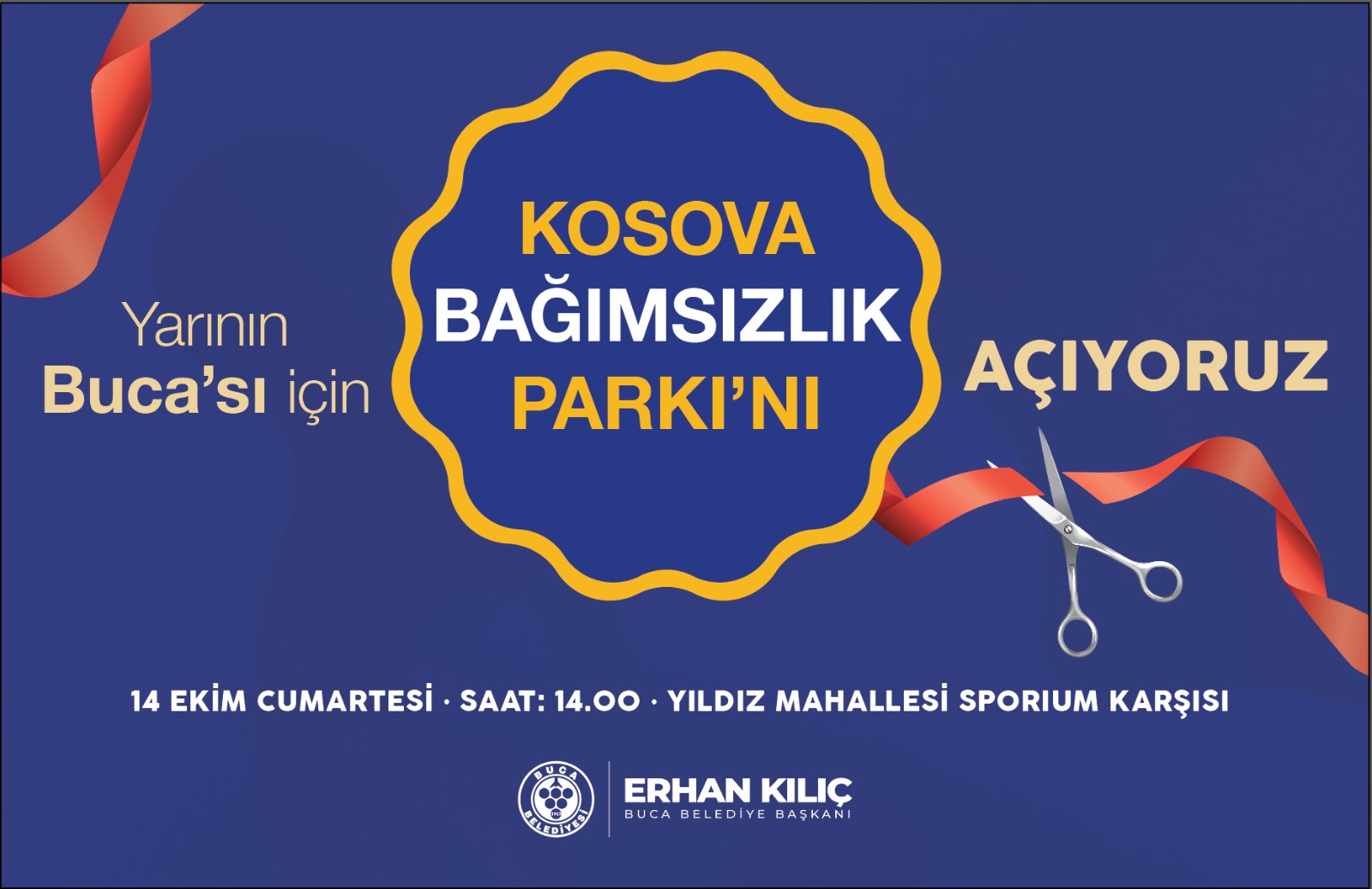 Açılışa tüm hemşehrilerini davet eden Belediye Başkanı Erhan Kılıç, “Engelsiz
