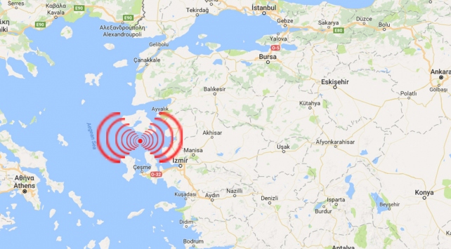 Ege Denizi’nde deprem: AFAD açıkladı