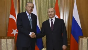 Cumhurbaşkanımız Sayın Recep Tayyip Erdoğan, Rusya Devlet Başkanı Vladimir Putin