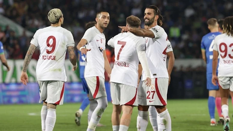 Galatasaray, Trendyol Süper Lig’in 10. haftasında Çaykur Rizespor ile karşı