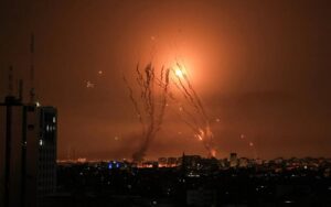 İsrail’in Gazze Şeridi’ne yakın bölgeleri, önceki gün sabah erken saatlerde