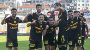 Milli ara öncesi Tijanic’in golleriyle Bolu’da 3 puana uzanan sarı-kırmızılılar