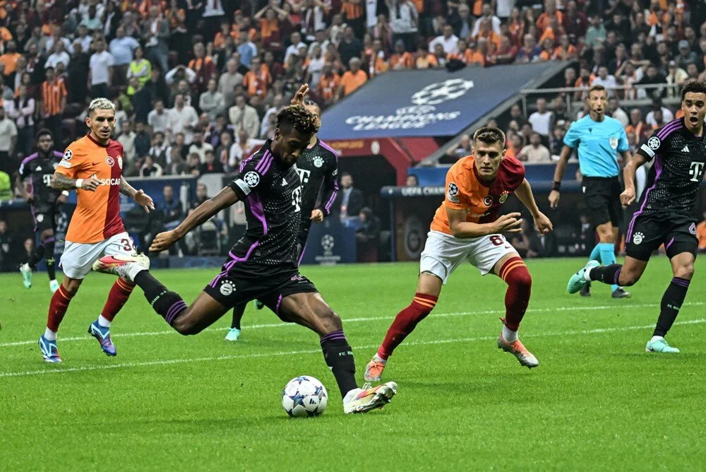 Galatasaray, UEFA Şampiyonlar Ligi A Grubu üçüncü hafta maçında Almanya’nın