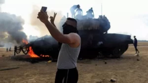 Hamas’ın askeri kanadı Kassam Tugayları, dün sabah İsrail‘e “Aksa Tufanı” isimli