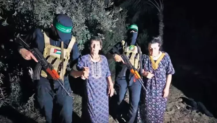 Hamas rehineleri serbest bıraktı