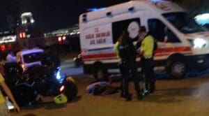 Kaza, saat 20.00 sıralarında Opera Caddesi’nde meydana geldi.  Mustafa Evlioğlu yönetimindeki