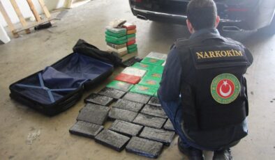Kapıkule’de uyuşturucu ele geçirildi! 52 pakette 54 kilo kokain!
