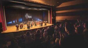Anadolu Nefesli Beşlisi solistliğinde gerçekleşen konserde unutulmaz bir müzik ziyafeti