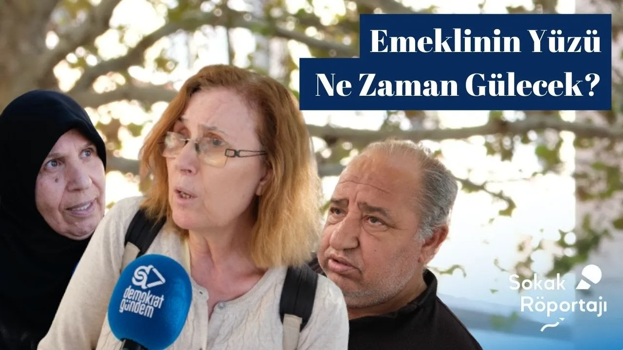 Bu sefer İzmir sokaklarında dolaşırken emeklilik ikramiyesi konusunu gündeme getirdik.