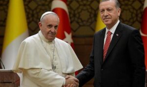 Cumhurbaşkanı Erdoğan ve Papa Fransis görüşmesinde, İsrail’in Gazze’ye yönelik saldırılarının