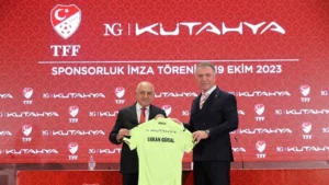 Türkiye Futbol Federasyonu (TFF) ile NG Kütahya Seramik arasındaki anlaşma,