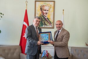 Yunanistan’ın İzmir Başkonsolosluğu görevine atanan Alexandros Kostas, İzmir Büyükşehir Belediye