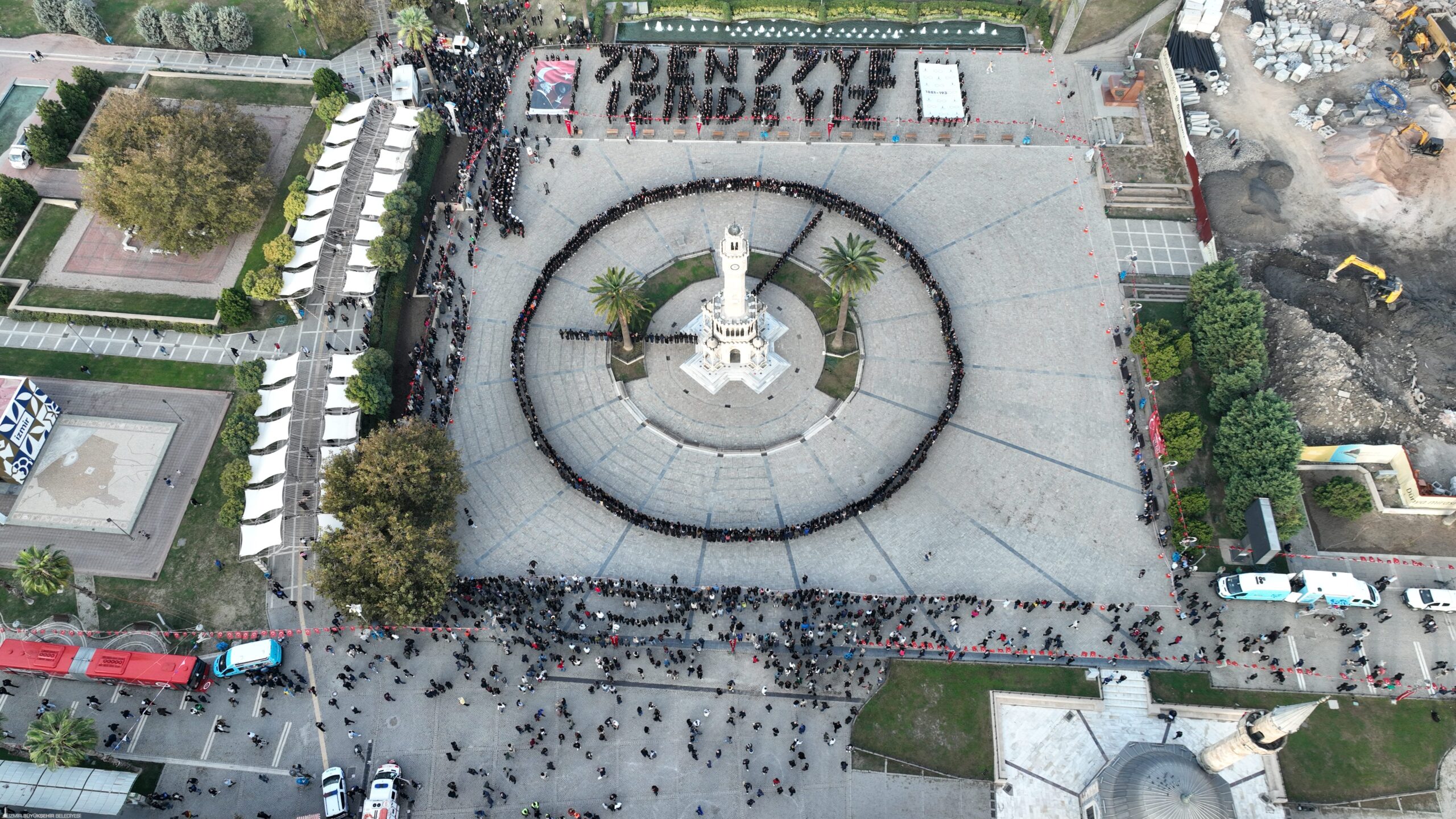 İzmir Büyükşehir Belediyesi, ulu önder Mustafa Kemal Atatürk’ü aramızdan ayrılışının