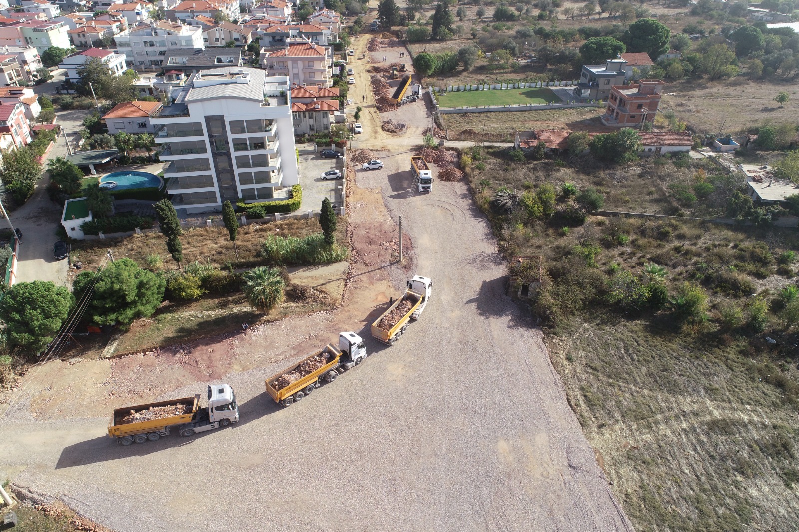 İzmir Büyükşehir Belediyesi, Güzelbahçe sahil yoluna nefes aldıracak 75. Yıl
