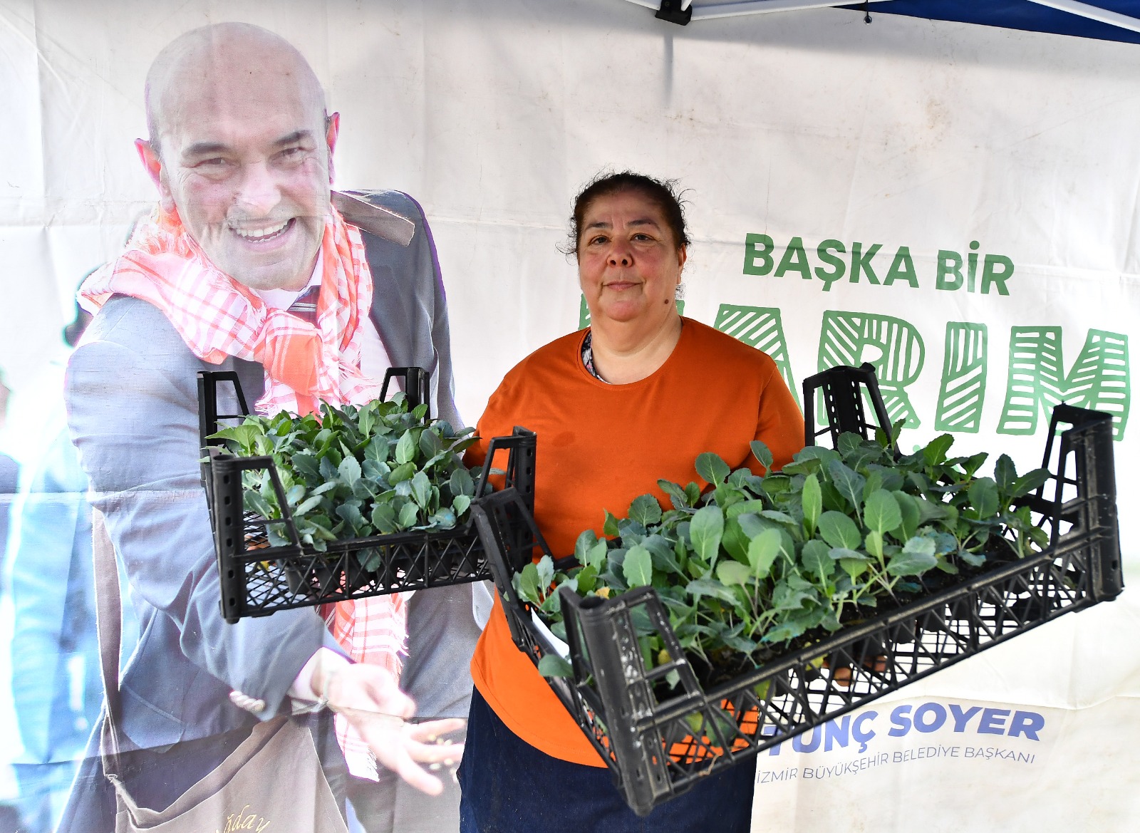 İzmir Büyükşehir Belediye Başkanı Tunç Soyer’in “Başka Bir Tarım Mümkün”