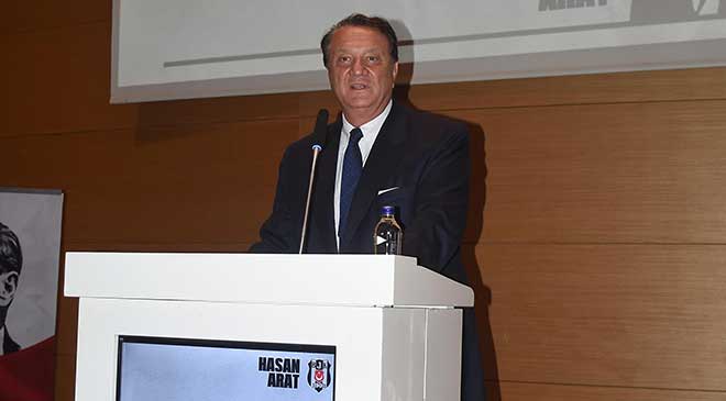 Başkan adayı Hasan Arat, İzmirli Beşiktaşlılarla buluştu