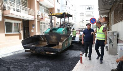 Karşıyaka Belediyesi 2023 yılında 75 bin metrekare yol onarımı yaptı