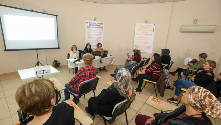 Buca’da kadına şiddete karşı farkındalık semineri