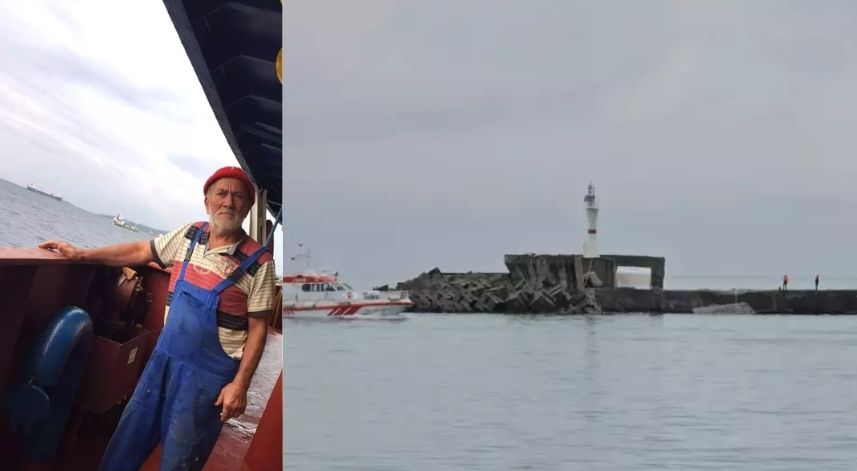 Zonguldak’ta olumsuz hava şartları nedeniyle batan Türk gemisinin kaybolan 12 mürettebatından birinin