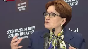 Akşener, Şile’deki bir toplantıda önemli açıklamalarda bulundu. İYİ Parti lideri,