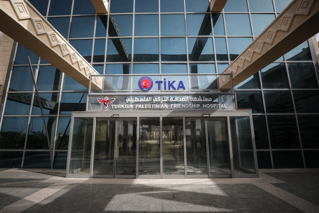 Filistin Sağlık Bakanı Mai Kilah, Gazze’deki Nitzarim yakınlarındaki Türkiye Filistin