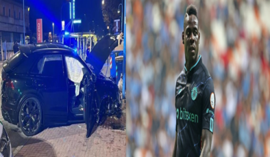 Mario Balotelli İtalya’da trafik kazası geçirdi: Ambulansla hastaneye kaldırıldı