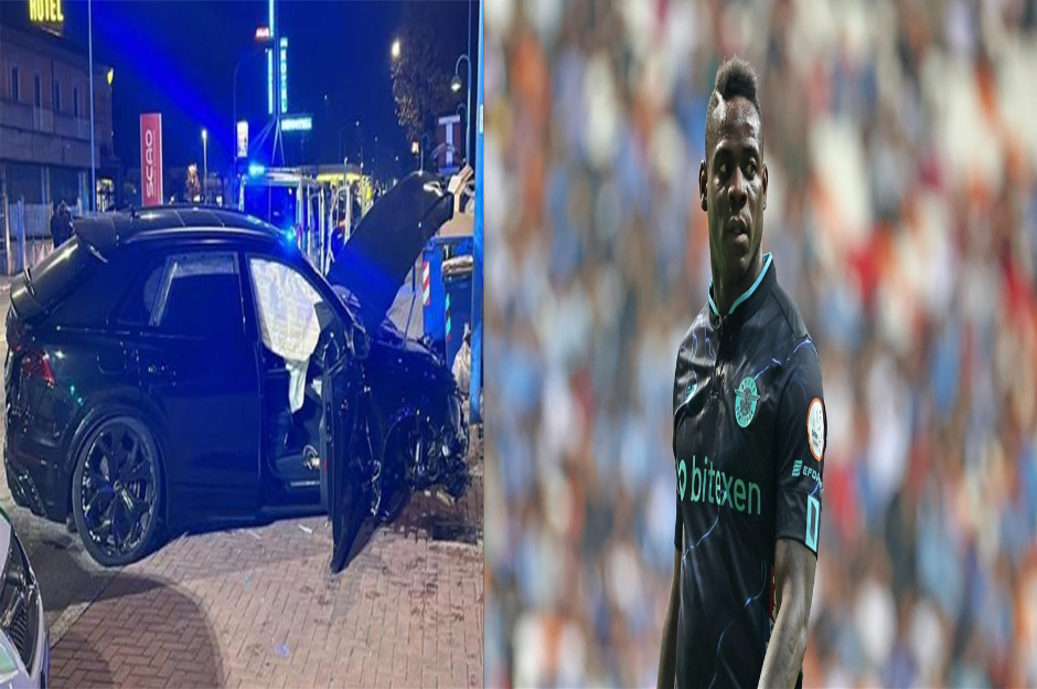 Süper Lig ekiplerinden Adana Demirspor’un golcü oyuncusu Mario Balotelli, İtalya’da