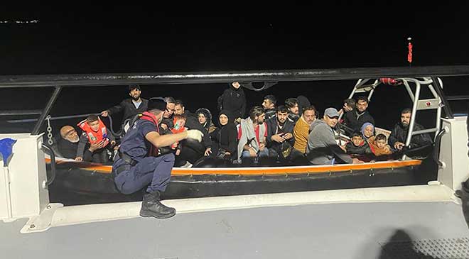 Bodrum’da 113 kaçak göçmen yakalandı