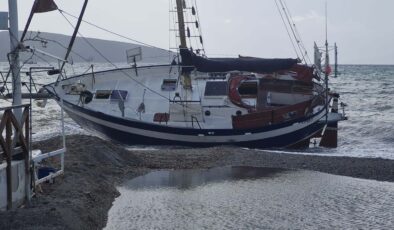 Bodrum’da kaçak göçmenler tekneyi terk edip kayıplara karıştı