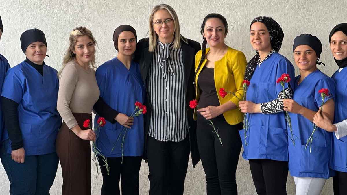 İzmir’de kurduğu işletme ile sadece şiddet mağduru kadınları istihdam eden