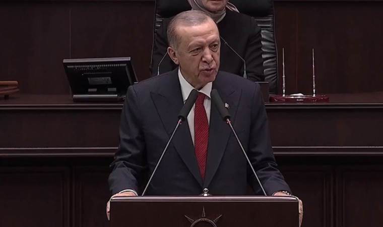 Partisinin grup toplantısında konuşan Cumhurbaşkanı Recep Tayyip Erdoğan, CHP Genel